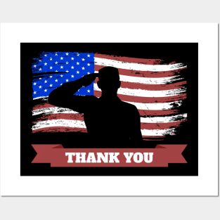 Memorial Day - Thank You Posters and Art